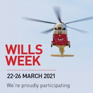 2021 Wills Week promotion